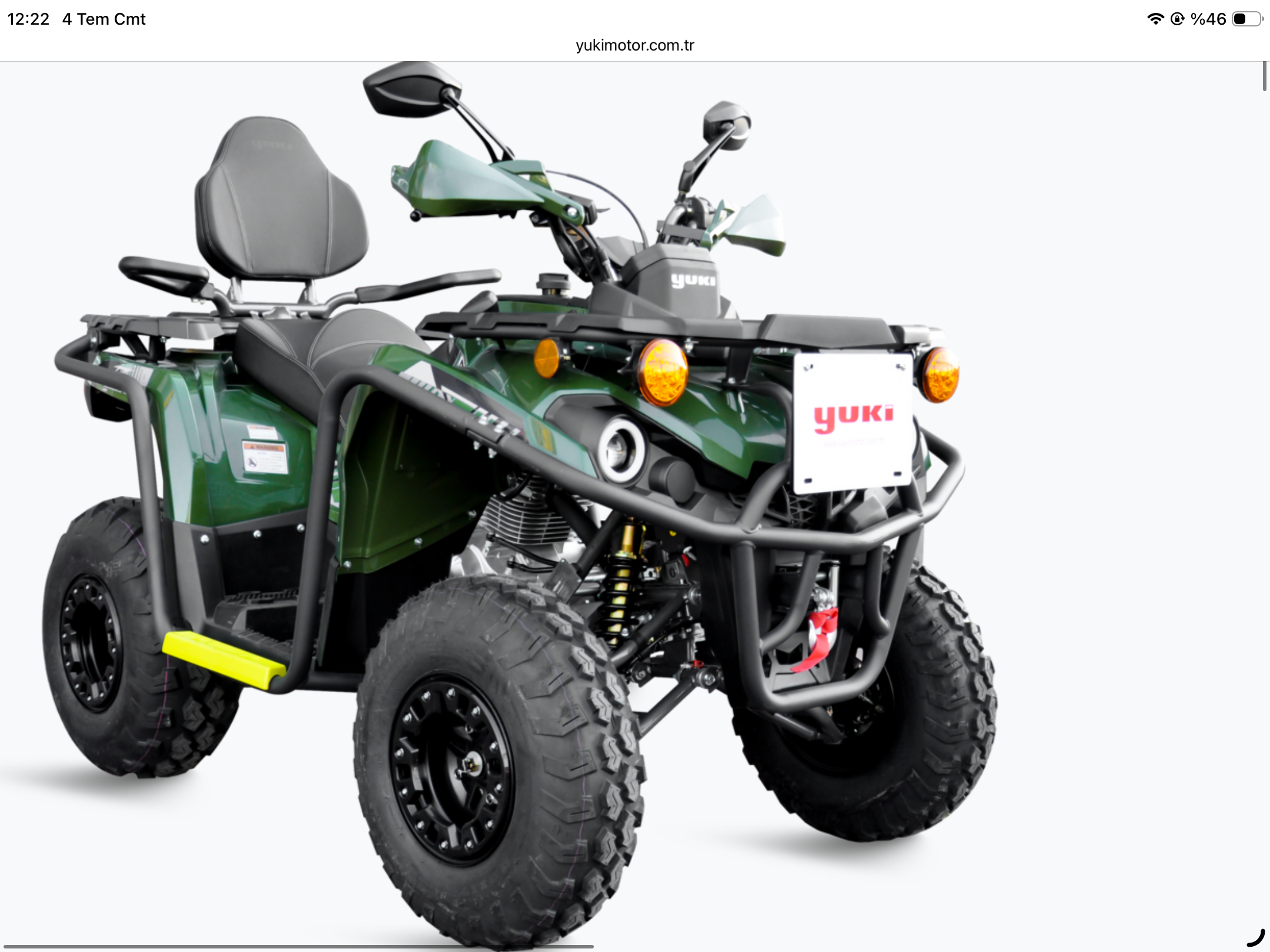 Yuki Hammer 200 Pro ATV